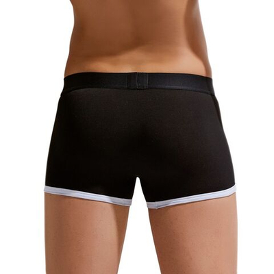 Мужские трусы-боксеры Cotton Sport Trunk (Размер: L) (Цвет: черный)
