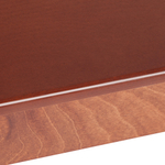 Стол MOSS раздвижной  бук, мдф, 110+30 x 68 x 75 см, Cappuchino