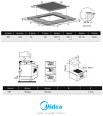 Индукцонная  повер  MCI - B632D\Midea