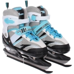 Коньки раздвижные, ледовые с роликовым блоком Sportage FIT107 Dual (размер 34-38)