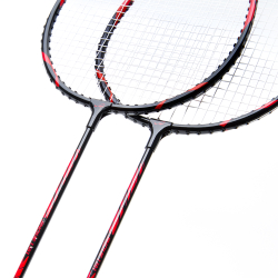 Набор для бадминтона DOUBLE FISH JINQUE 1301/2, 2 ракетки + 3 волана + овергрип