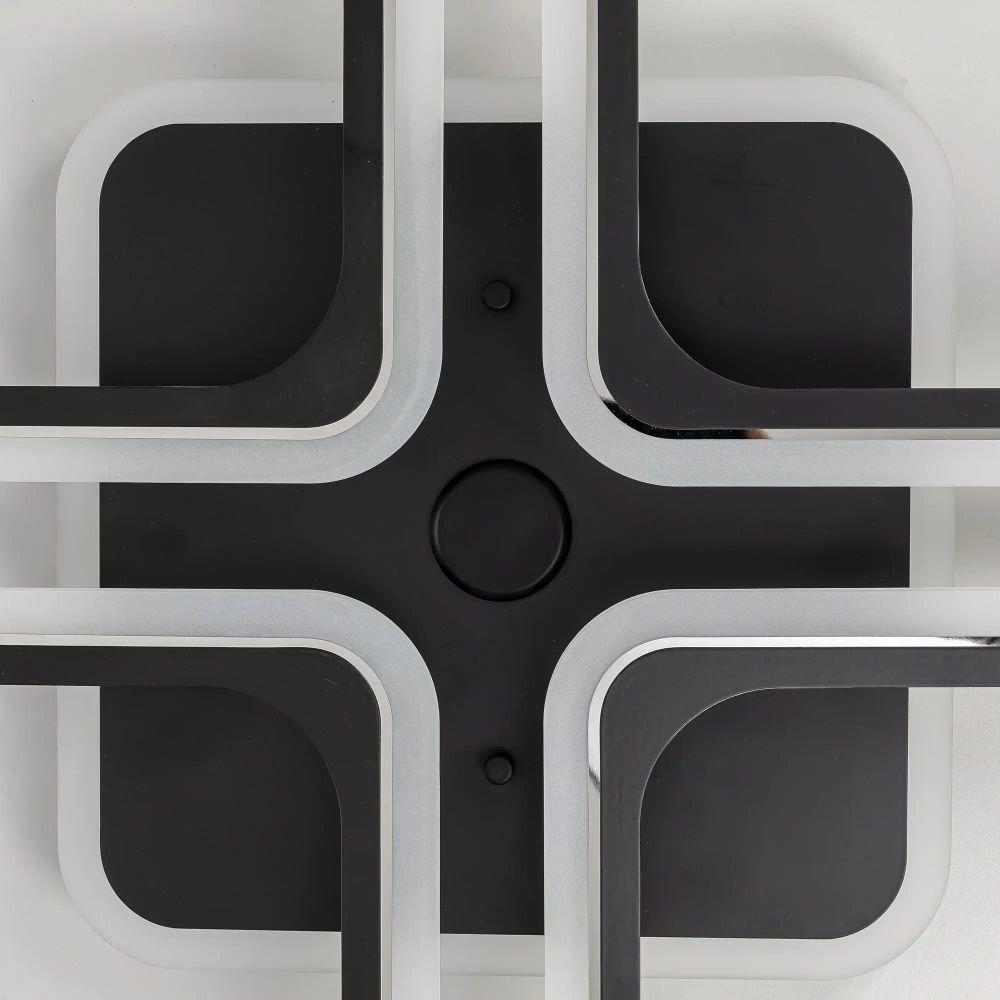 Citilux Марсель Смарт CL232A145E RGB Умная люстра Чёрная