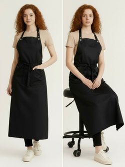 Фартук №3 прямой без разрезов для парикмахера