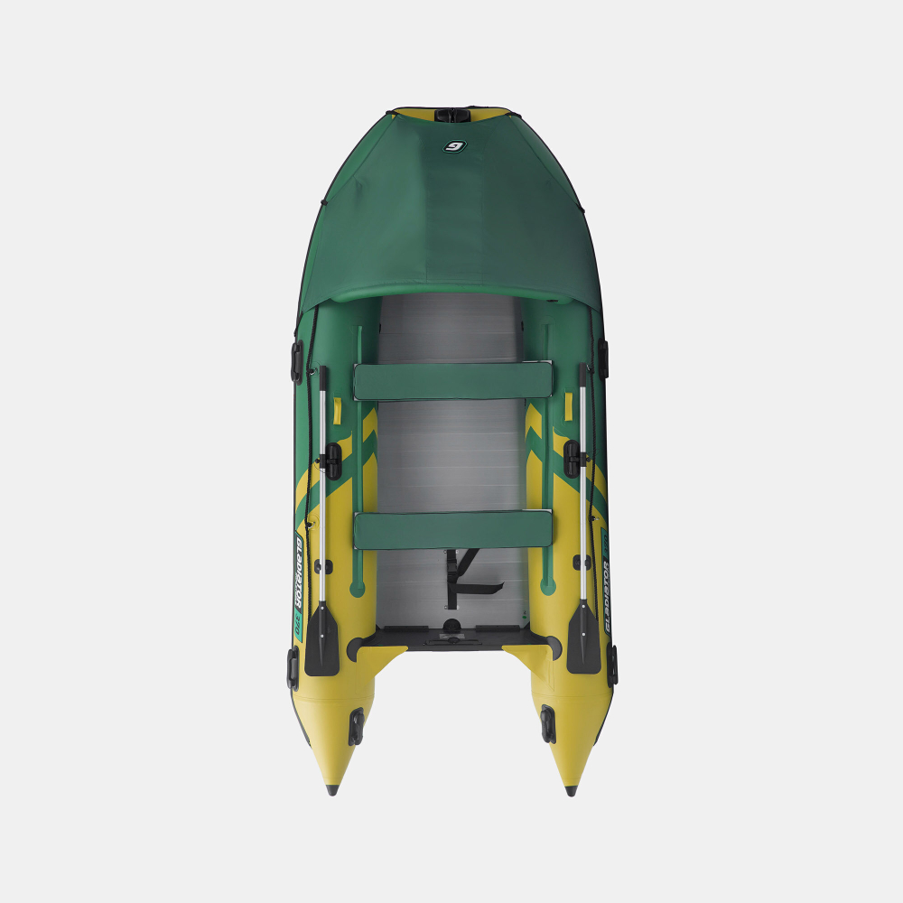 Надувная лодка GLADIATOR C370AL зелено-оливковый