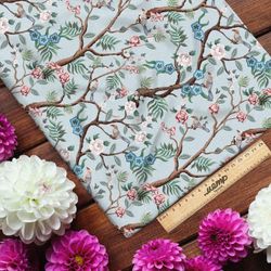 Ткань барби весенние нежные ветви цветов