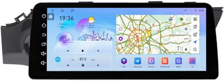 Магнитола для KIA Rio 4, Rio X-Line 2017-2020 (рамка с кнопкой 9) - FarCar монитор 12.3" 2K QLED на Android 14, TS10, CarPlay, 4G SIM-слот