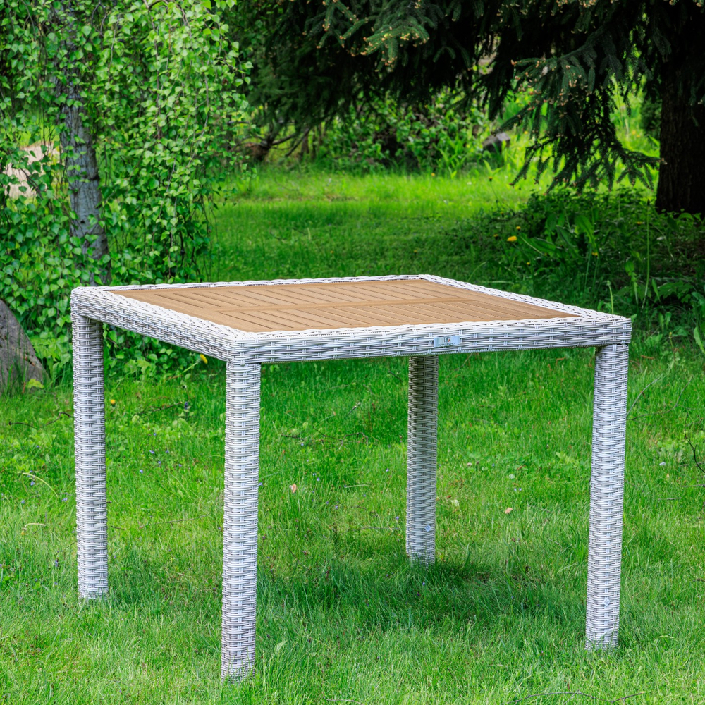 Обеденный стол ROYAL FAMILY AMELIA, 90 см, бежевый