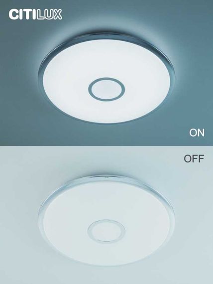 Потолочный светодиодный светильник Citilux Старлайт Смарт CL703A80G