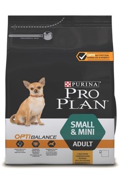 Purina Pro Plan Small & Mini Adult для взрослых собак мелких и карликовых пород, курица