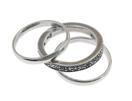 "Игра" кольцо в серебряном покрытии из коллекции "Стиль" от Jenavi