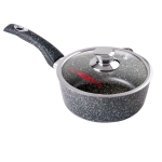 Ковш алюминий, антиприг, 2 л, пластик ручка, съем руч, Горница, Гранит, кш2013аг