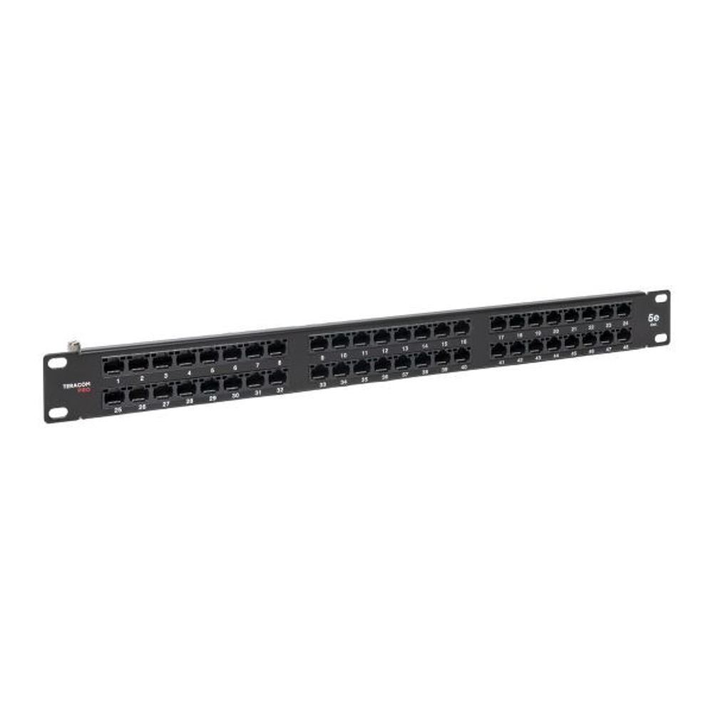 Патч-панель  EKF TRP-PPNL-5EUTP-C1U48