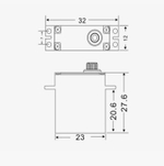 Сервопривод JX Servo PDI-HV2006MG Metal Gear digital