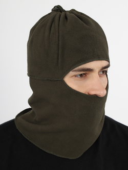 Балаклава Prival флисовая трансформер (цвет хаки)