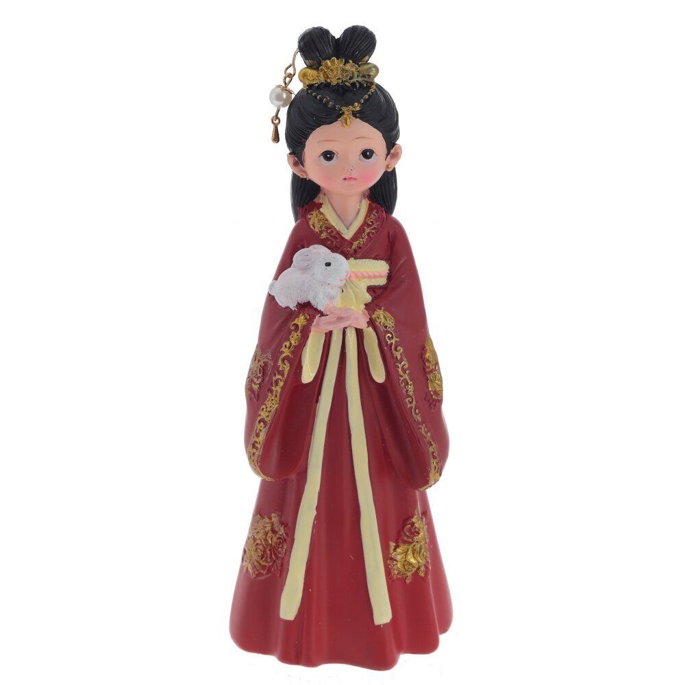 GAEM Фигурка декоративная "Гейша", L7 W5 H17 см, 4в.