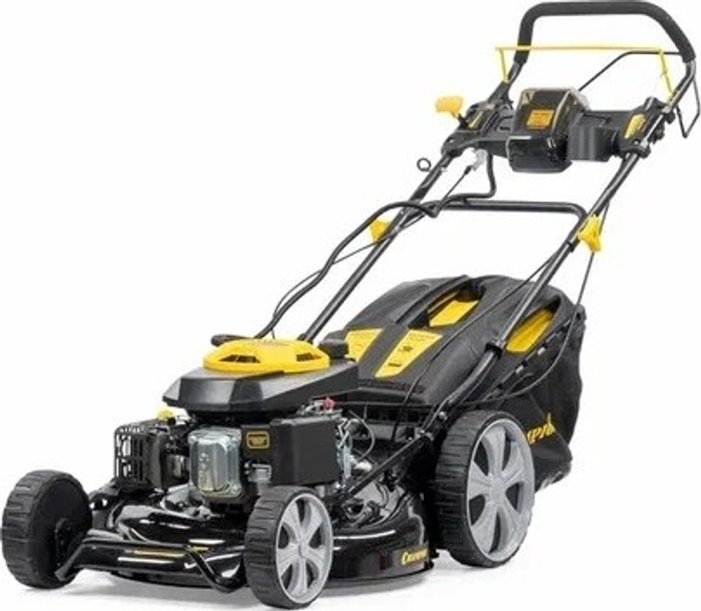 Газонокосилка бензиновая CHAMPION LM5346 E самоходная LM5346E