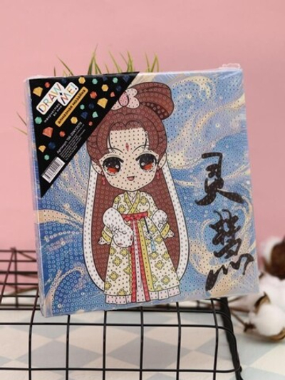 Алмазная мозаика на подрамнике Draw Me! «Beautiful girl»