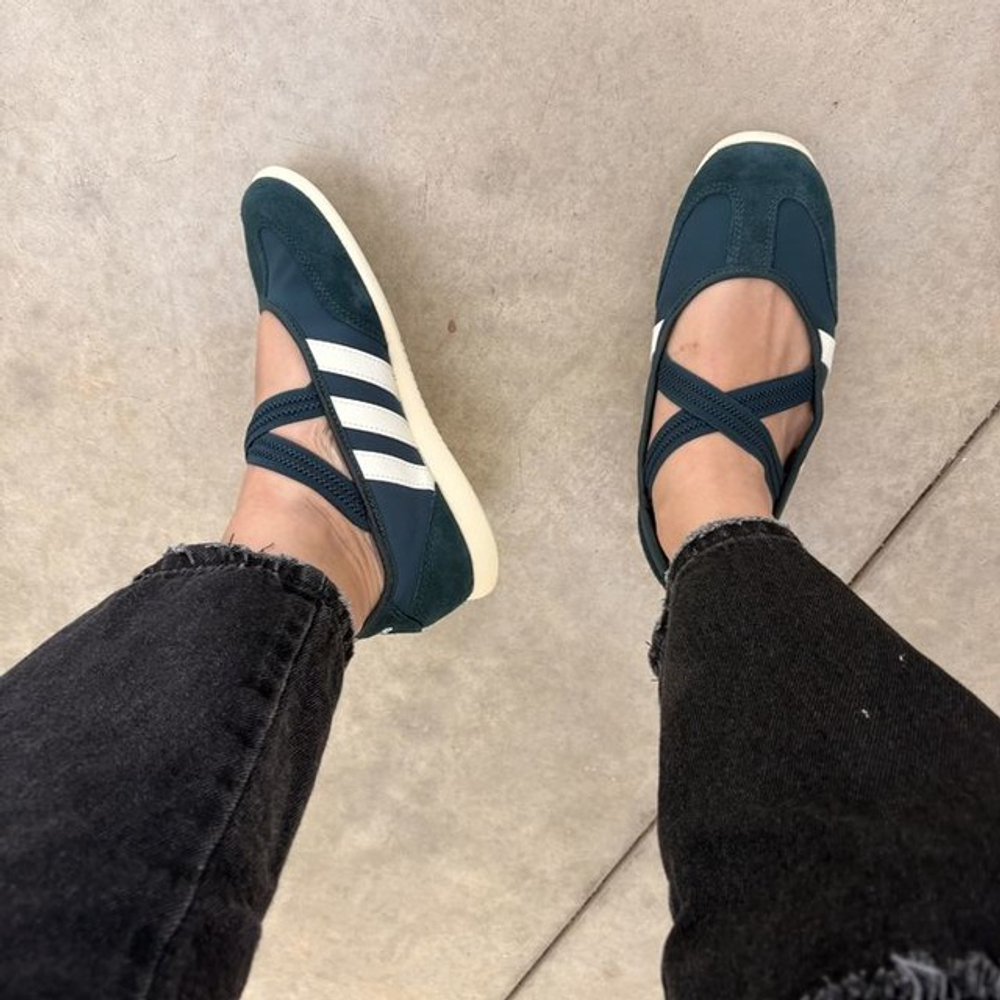 ADIDAS Балетки Barreda Mary Jane, белый/ванильный