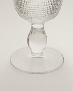 Zara Home бокал из стекла, цвет прозрачный, 16.5 см