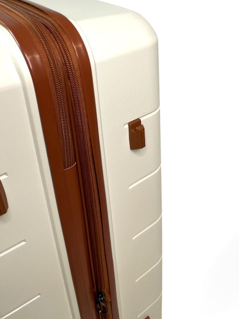 Большой чемодан Mironpan 23102, Молочный, XL