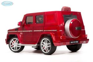 Детский Электромобиль BARTY Mercedes-Benz G63 AMG (12V/10ah) Tuning (HAL168) красный