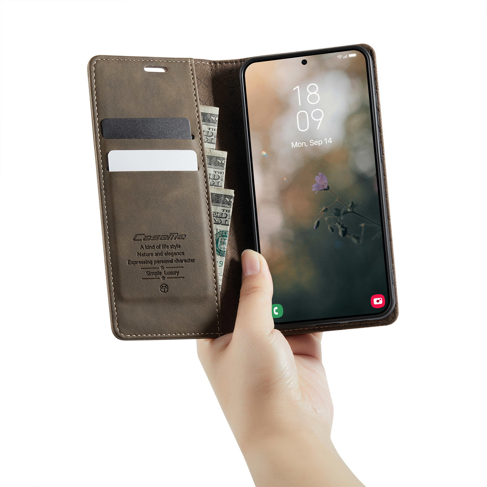 Чехол-книжка CaseMe RFiD Samsung Galaxy S25 Edge