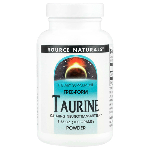 Source Naturals, таурин в порошке, 100 г (3,53 унции)