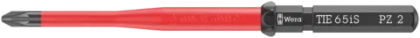 Сменная отвёртка Kraftform Kompakt для винтов Pozidriv VDE 65 iS PZ 2х157 мм Wera 05006527001