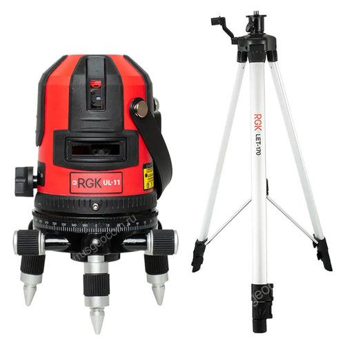 Лазерный уровень RGK UL-11 + штатив RGK LET-170