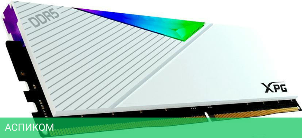 Оперативная память A-Data XPG Lancer RGB 64GB DDR5-6000 (AX5U6000C3032G-DCLARWH)