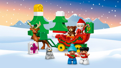 LEGO Duplo: Новый год 10837 — Santa's Winter Holiday — Лего Дупло