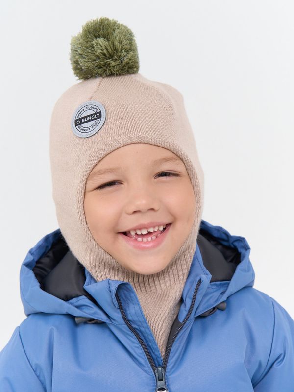 Шлем демисезонный из смесовой шерсти 