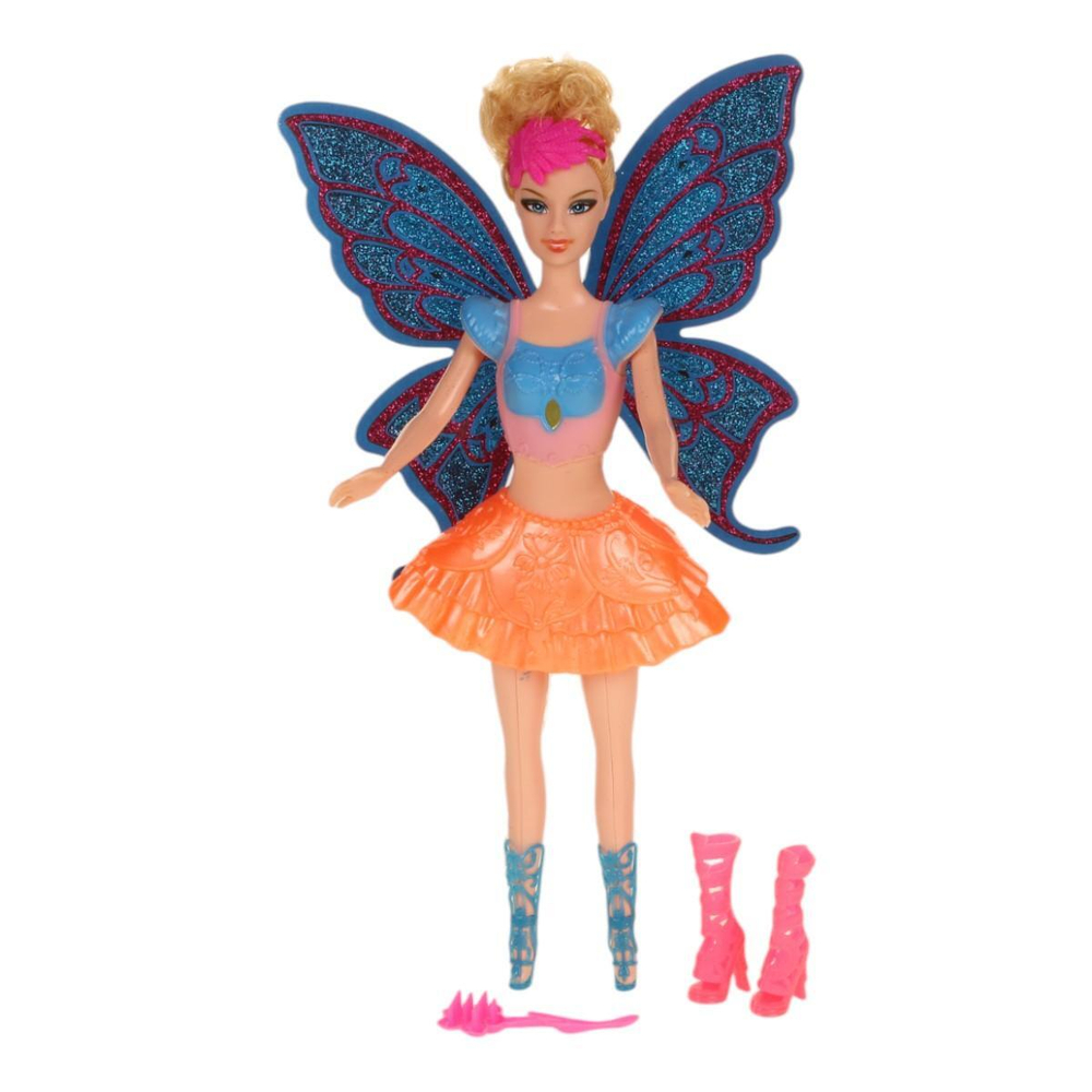 Кукла тип Модница с крыльями 32см, блистер LY-2607