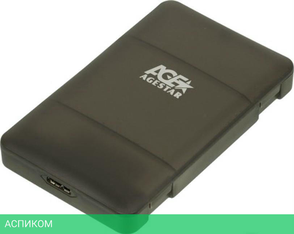 Бокс для накопителя AgeStar 3UBCP3 черный
