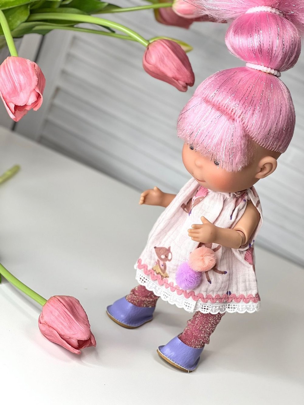 Кукла Nines виниловая 30см PIPPA шарнирная (2901K)