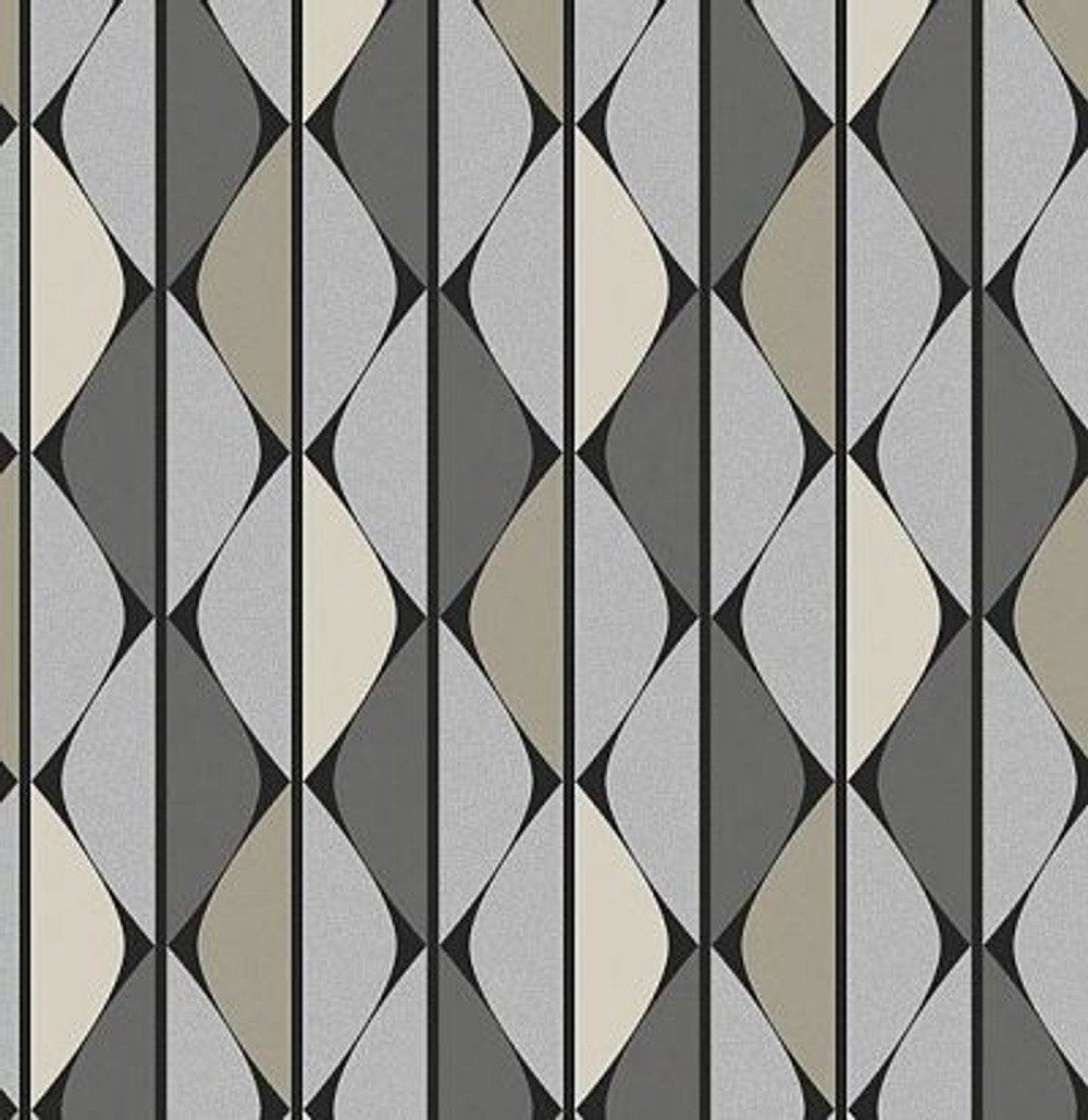 Обои с абстрактной геометрией OMB302