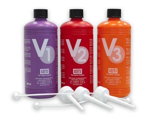 Набор пятновыводных средств Seitz V 1, V 2, V 3 ( 3 х 500 мл.)