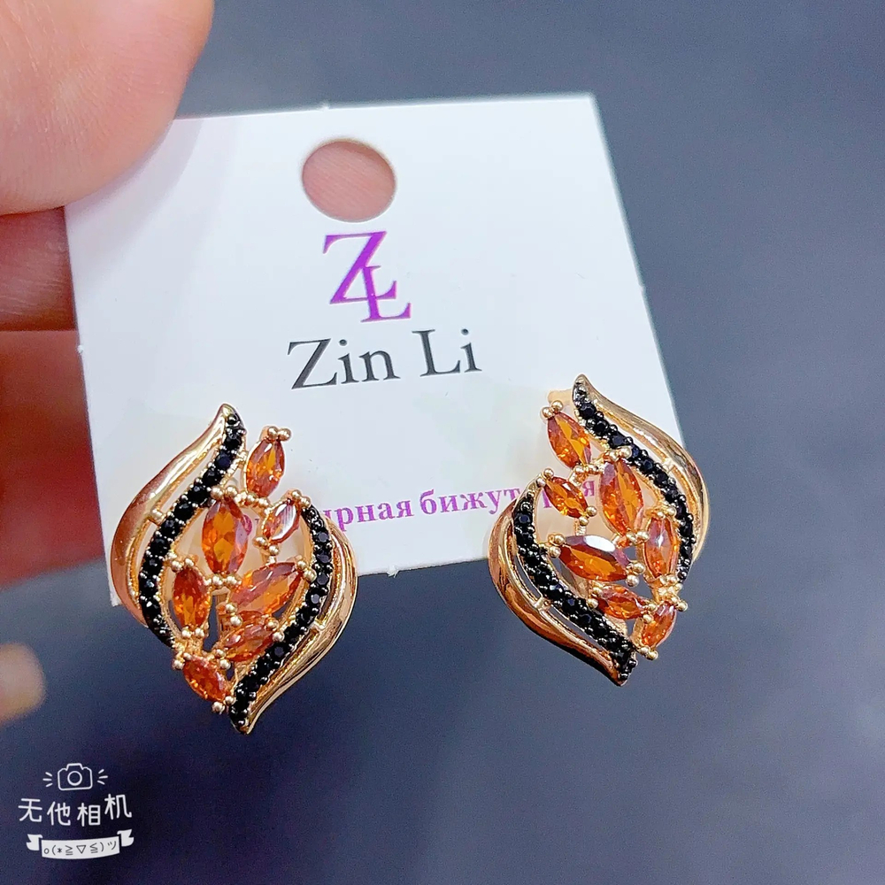 Серьги ZinLi - арт362