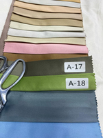 Подкладочная ткань сатин с черной ниткой Decstar-textil (высота 280 см, Турция)