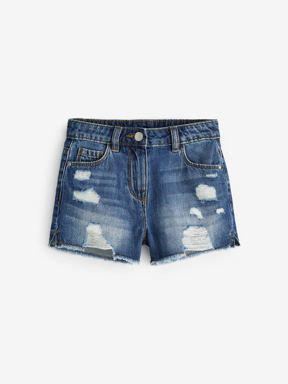 Шорты джинсовые для девочки Next N30-970, Синий