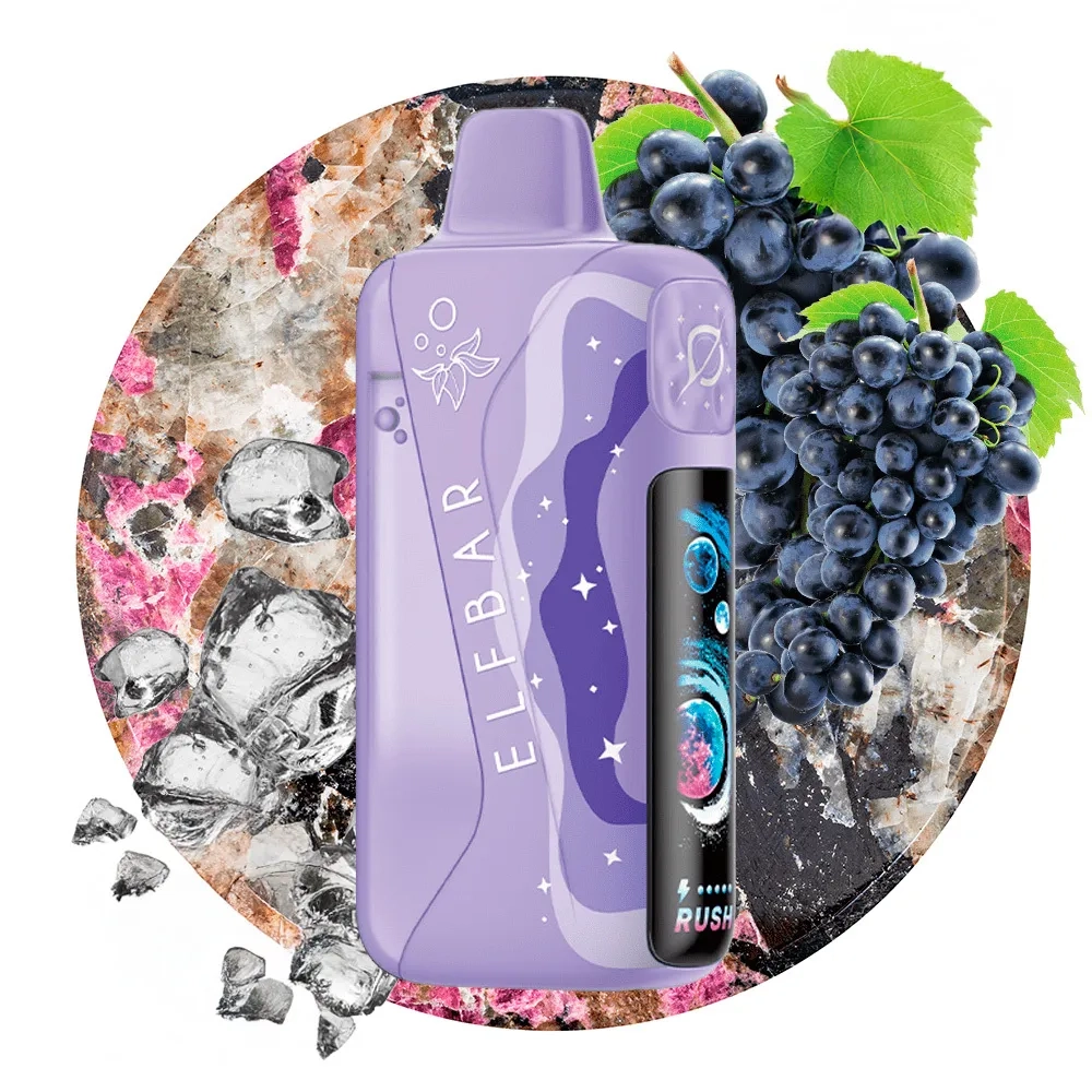 ELF BAR LUSH KING PRO - Black Grape Ice (5% nic)