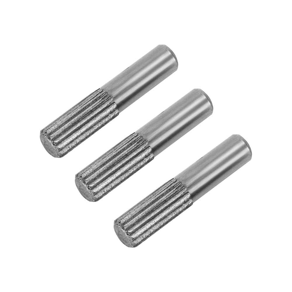 Тиски слесарные BVH-125, 125 мм, поворотные, стальная направляющая, с наковальней //Denzel