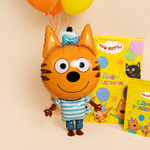 Фольгированный шар-фигура ходячая «Герои Три Кота» в ассортименте