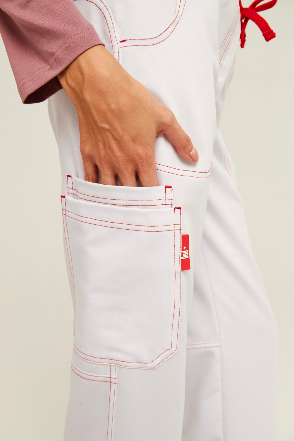 Брюки медицинские женские Лаконико, кремовый