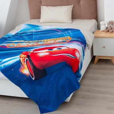 Плед "Тачки" 1,5 сп 140х210 см, 100% п/э. 7339220