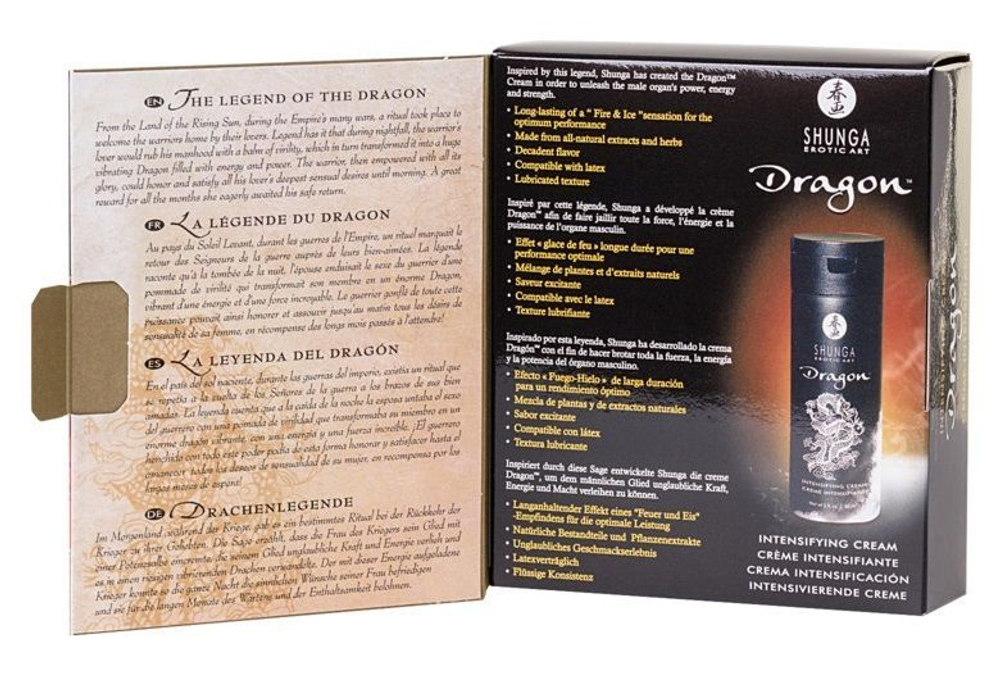 Интимный мужской крем "Дракон" - 60 мл.