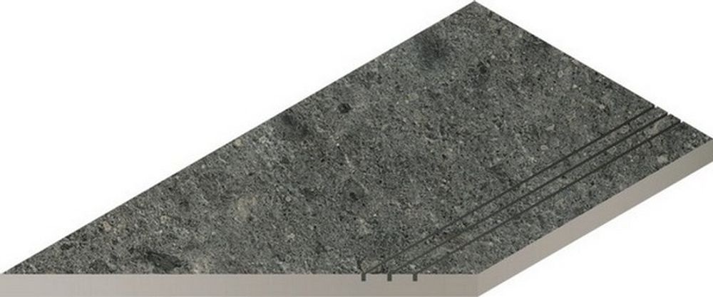 Ступень Genesis Grey Bordo Grip 30x60 Sx Уг.Лев.
