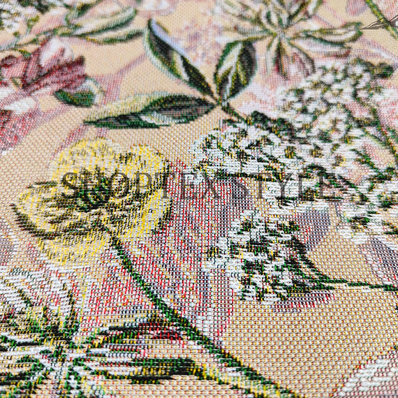 Гобелен &quot;Луг&quot; | ш.160 см | 350 г/м² | полиэстер 51%/хлопок 49%