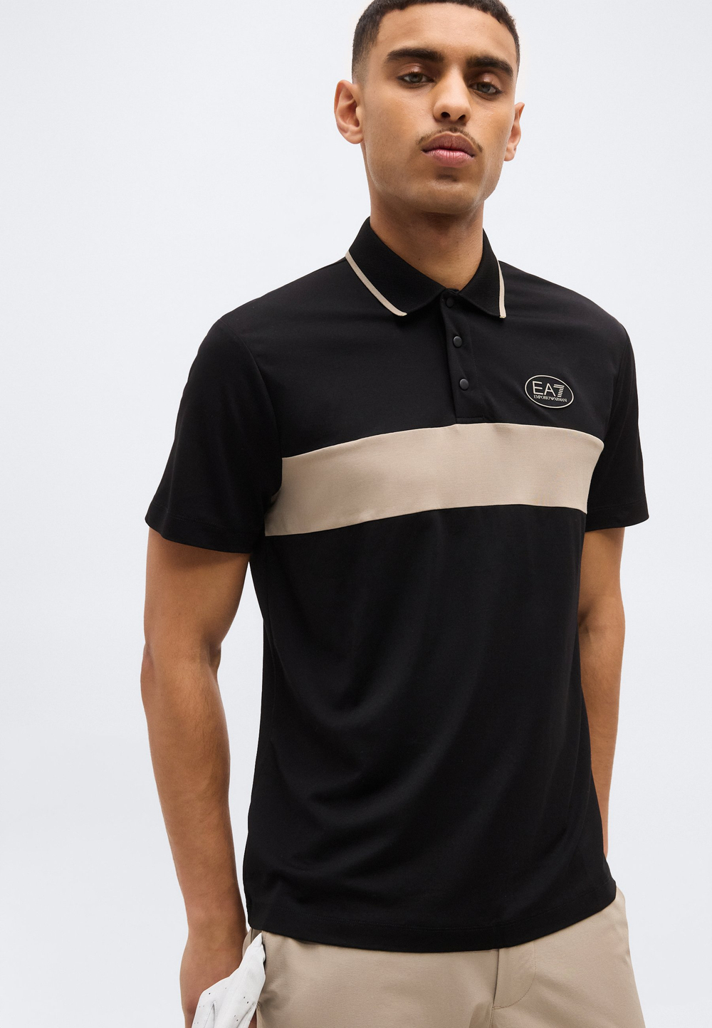 EA7 Emporio Armani GOLF PRO  - Футболка-поло - Чёрный