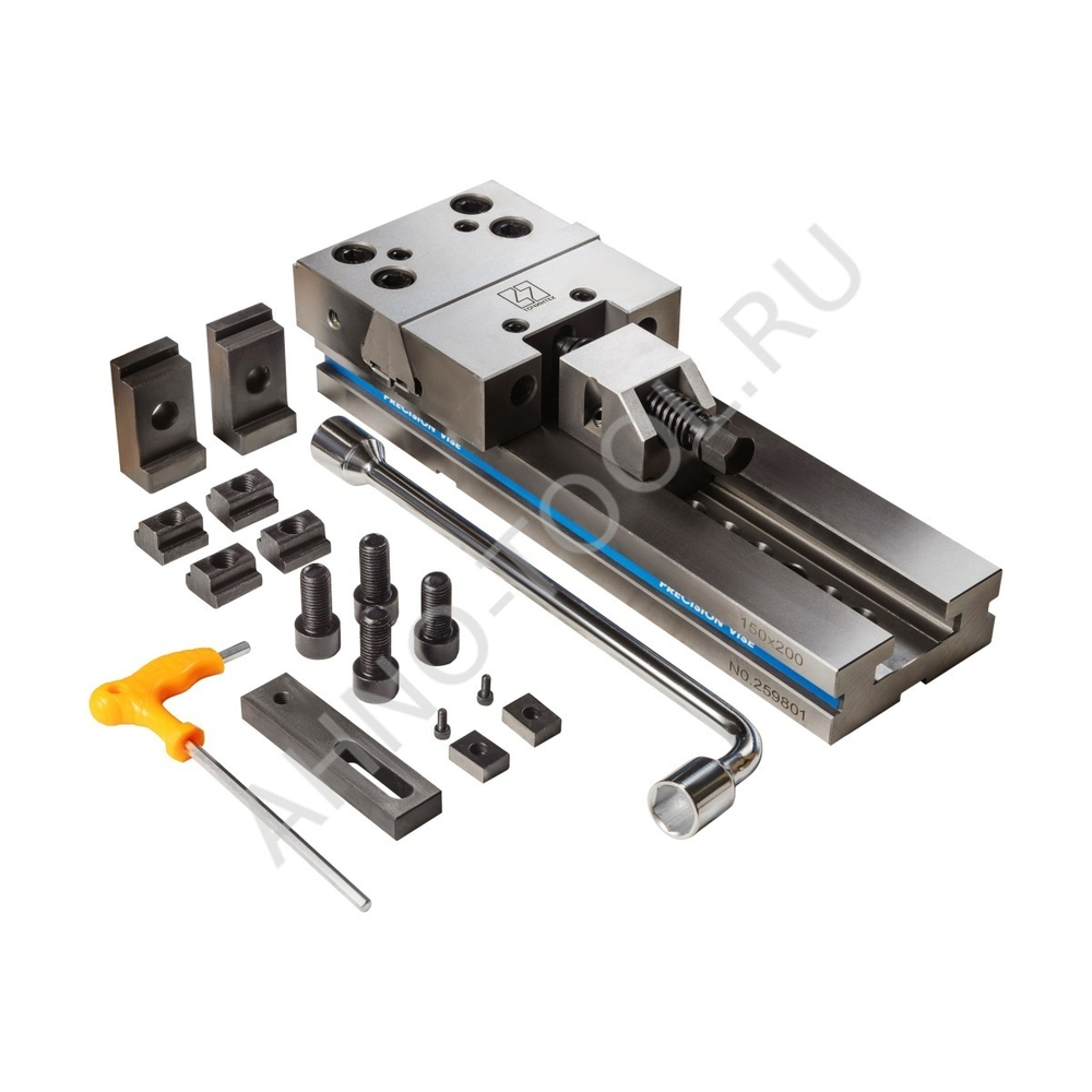 Тиски станочные 150мм прецизионные модульные GT150A ТОЧИНТЕХ